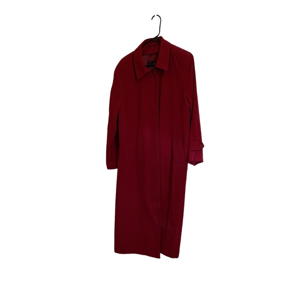 #London Fog # Vine Color Coat with Removable Warmer